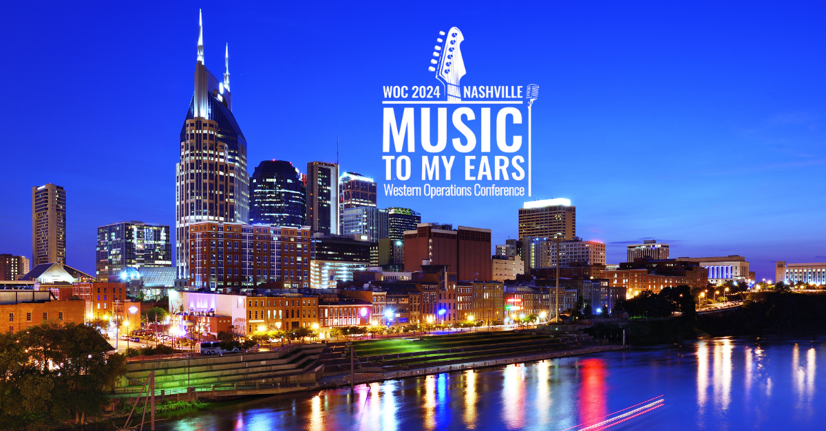 Join us in Nashville at Western Operations Conference