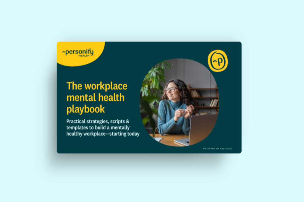 the workplace mental health playbook